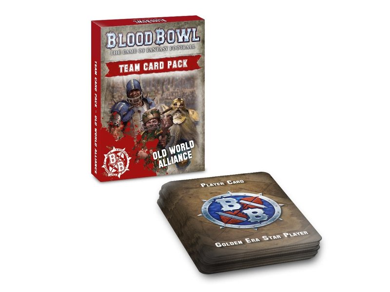 Games Workshop Blood Bowl Old World Alliance Team Card Pack