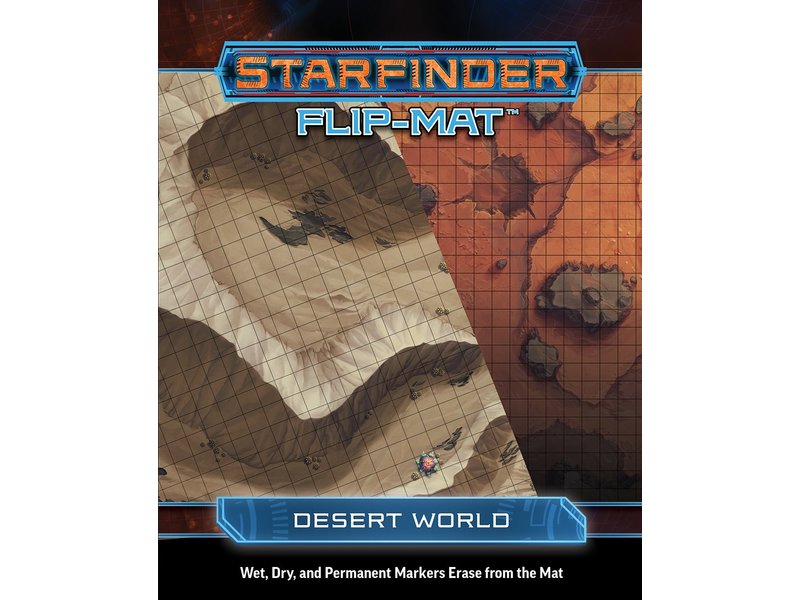 Paizo Starfinder Flip-Mat Desert World