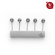 ARTEL Female Heads with Helmets (AW-002)