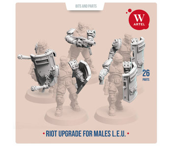 ARTEL Law Enforcement Unit Riot Contol upgrade kit for males (AW-016)