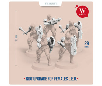 ARTEL Law Enforcement Unit Riot Contol upgrade kit for females (AW-017)