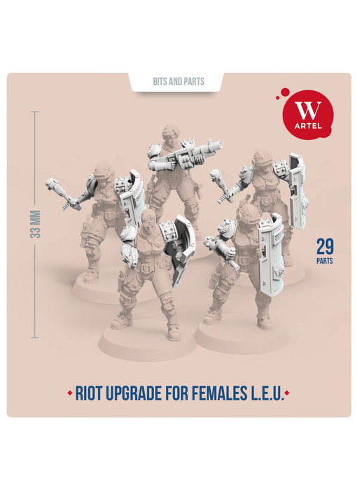 ARTEL Law Enforcement Unit Riot Contol upgrade kit for females (AW-017)