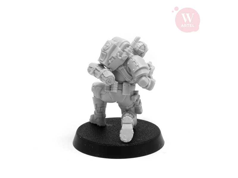 Artel W Miniatures ARTEL Scout and Recon Heavy Weapon Specialist (AW-023)