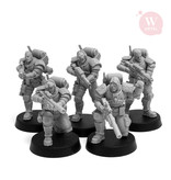 Artel W Miniatures ARTEL Scout and Recon Squad (5 scouts) 28mm scale (AW-024)