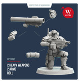 Artel W Miniatures ARTEL Scout and Recon Heavy Weapon Specialist 28mm scale (AW-026)