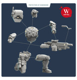 Artel W Miniatures ARTEL Scout and Recon Heavy Weapon Specialist 28mm scale (AW-026)