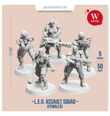 Artel W Miniatures ARTEL Law Enforcement Unit - Assault Squad (Female enforcers)