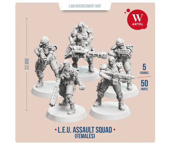 ARTEL Law Enforcement Unit - Assault Squad (Female enforcers) (AW-041)