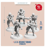 Artel W Miniatures ARTEL Law Enforcement Unit - Assault Squad (Female enforcers) (AW-041)