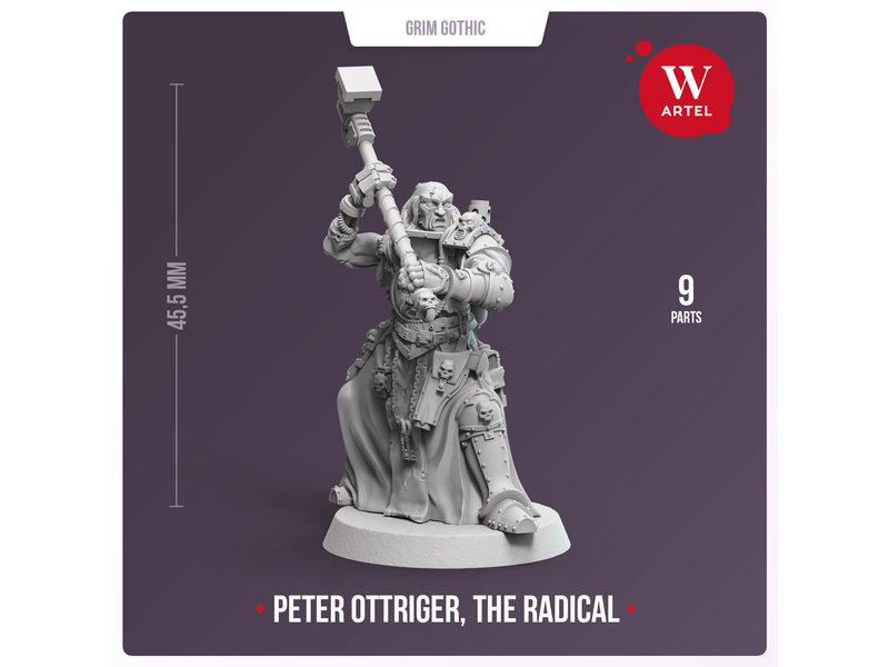 Artel W Miniatures ARTEL Peter Ottriger, The Radical (AW-069)