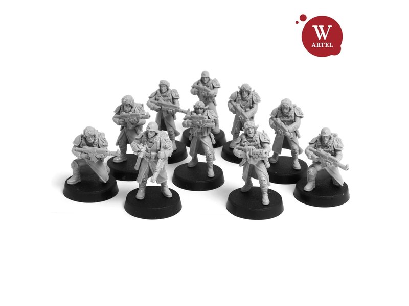 Artel W Miniatures ARTEL Einherjars Kamrades Tactical Squad (AW-096)