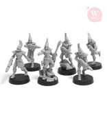 Artel W Miniatures ARTEL Flaming Drakes Squad (5 warriors + leader)
