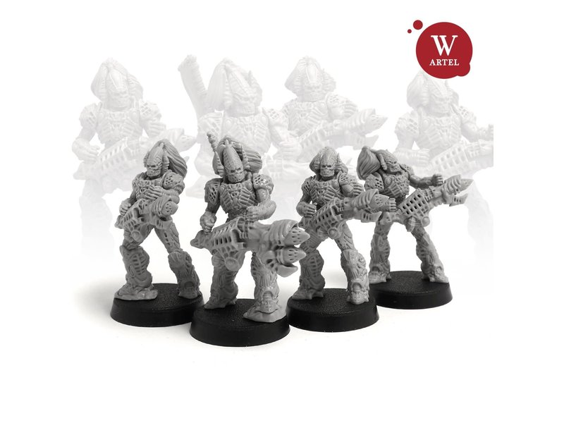 Artel W Miniatures ARTEL Revenants Squad (3 warriors + leader) (AW-141)
