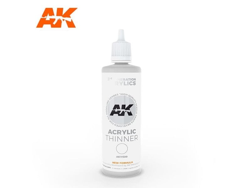 AK Interactive AK-Interactive 3rd Gen Paints: Thinner (100 ml)