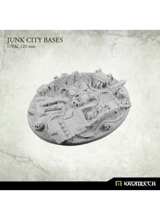 Junk City Bases - oval 120 mm