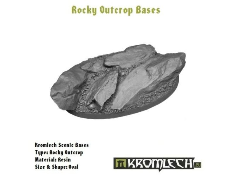 Kromlech Rocky Outcrop Oval 75mm (1)