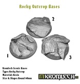 Kromlech Rocky Outcrop Round 60mm (1)