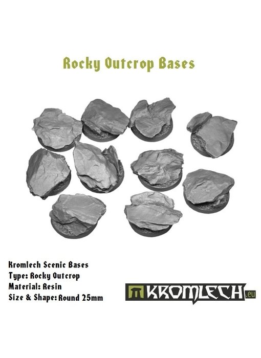 Rocky Outcrop Round 25mm (10)