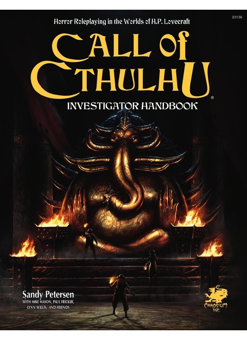 Call of Cthulhu Investigator Handbook