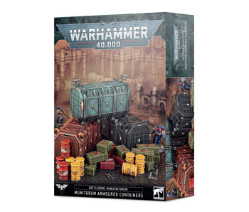 Battlezone Manufactorum Munitorum Armoured Containers