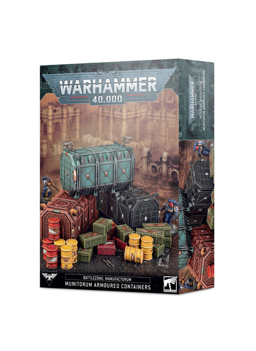 Battlezone Manufactorum Munitorum Armoured Containers