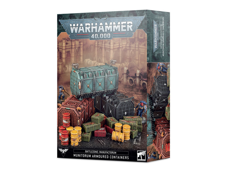 Games Workshop Battlezone Manufactorum Munitorum Armoured Containers