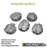 Kromlech Rocky Outcrop Round 32mm (5)