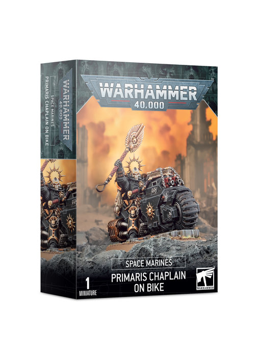 Space Marines - Primaris Chaplain On Bike