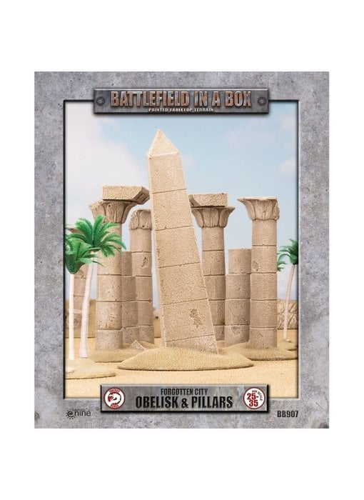 Battlefield in a Box - Forgotten City - Obelisk & Pillars