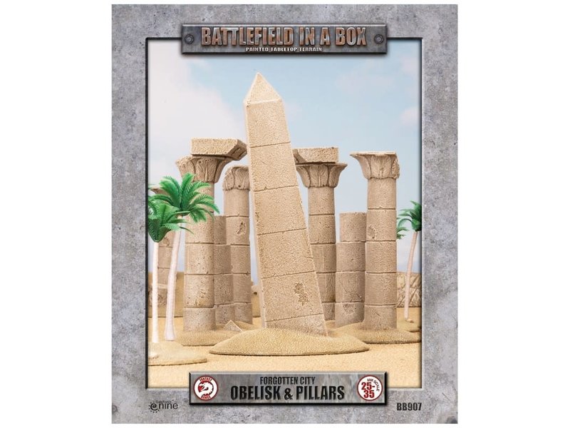 Battlefield in a Box Battlefield in a Box - Forgotten City - Obelisk & Pillars
