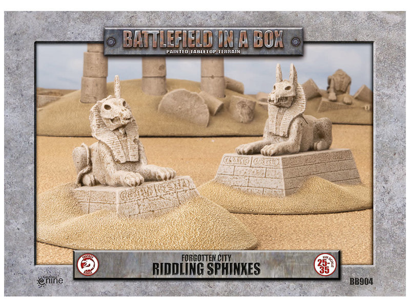 Battlefield in a Box Battlefield in a Box - Forgotten City - Riddling Sphinxes