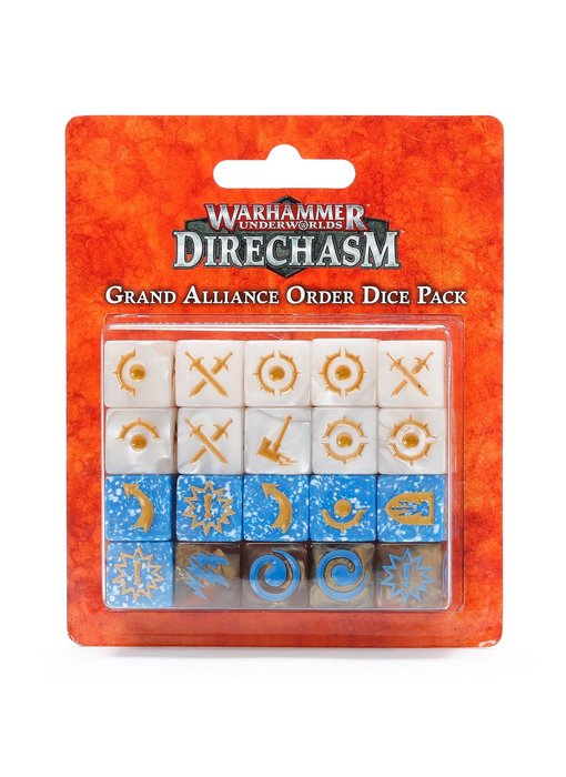 Warhammer Underworlds - Grand Alliance Order Dice Pack