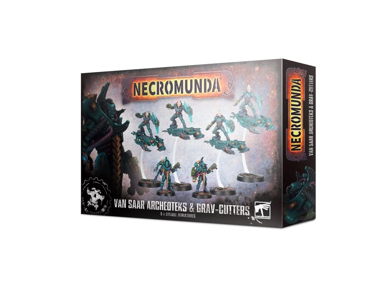 Games Workshop Necromunda Van Saar Archeoteks & Sky-Cutters