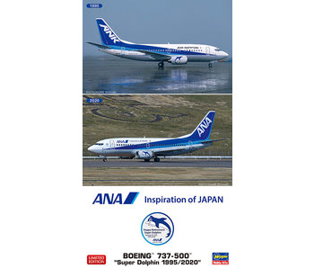 Hasegawa 1/200 ANA B737-500SUPER Dolphin 1995/2020