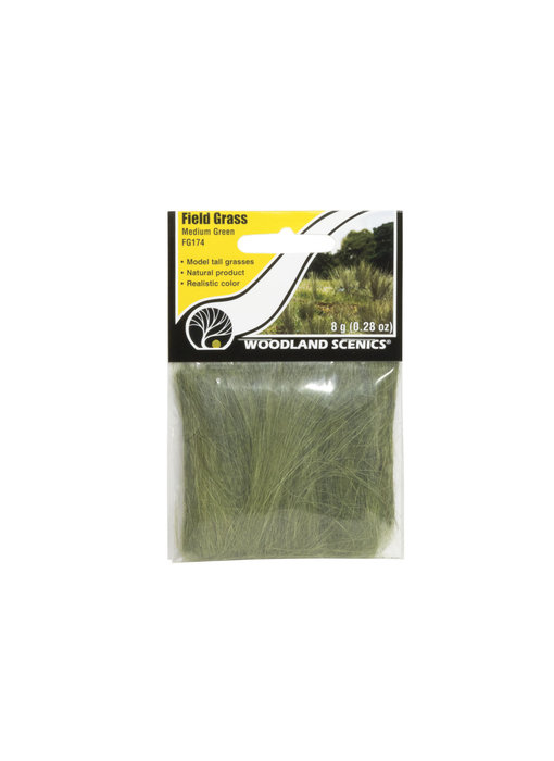 Woodland Scenics Field Grass - Medium green FG174