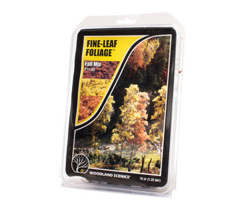 Woodland Scenics Fine Leaf - Fall mix (75 Cu.In.) F1135