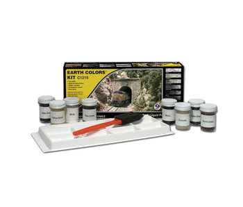 Woodland Scenics Earth Colour Kit C1215