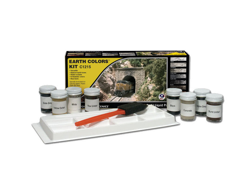 Woodland Scenics Woodland Scenics Earth Colour Kit C1215