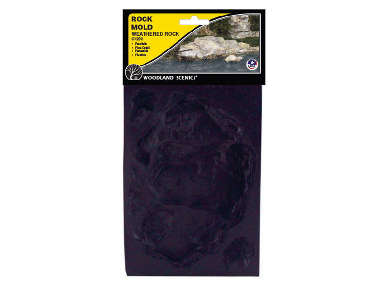 Woodland Scenics Woodland Scenics Mold - Weathered rock C1238