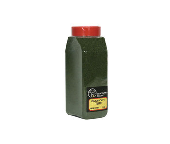 Woodland Scenics Shaker Turf - Blend green (32 Oz) T1349