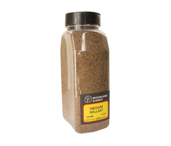 Woodland Scenics Shaker Ballast medium Brown (32 Oz) B1379