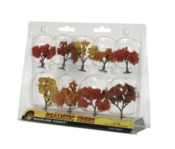 Woodland Scenics Ready - Fall Mix (1.25-3 inches) (9/Pk) TR1540