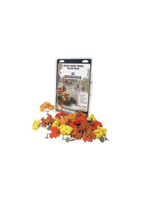 Woodland Scenics Ready - Fall Colors deciduous (2-3 inches) (23/Pk) TR1576