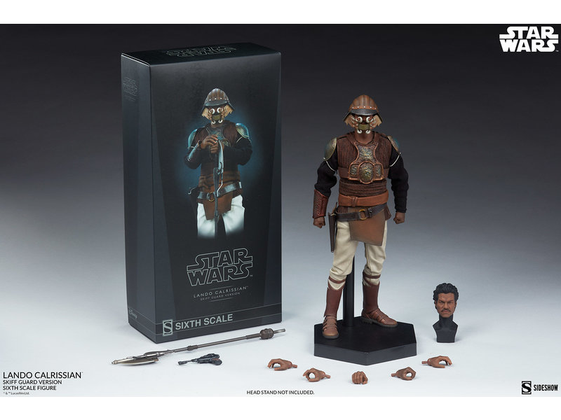 Sideshow Lando Calrissian (Skiff Guard Version) Sixth Scale Figure