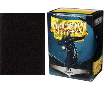 Dragon Shield Sleeves Matte Jet (100)
