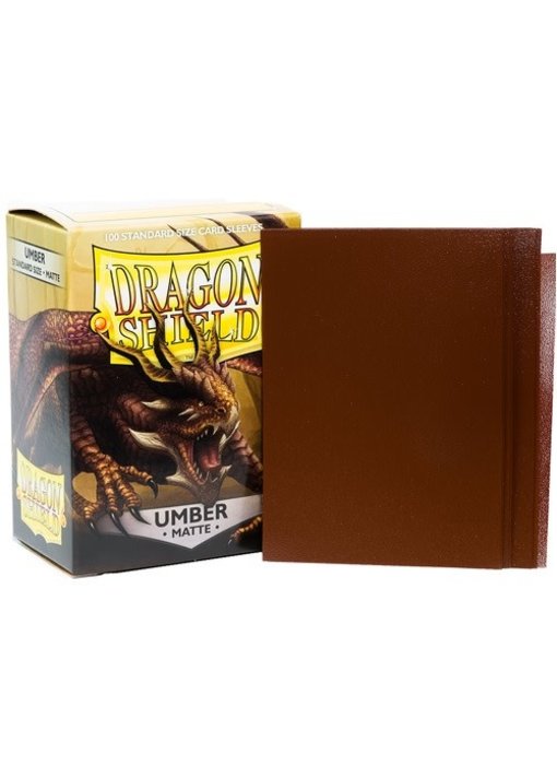 Dragon Shield Sleeves Matte Umber(100)