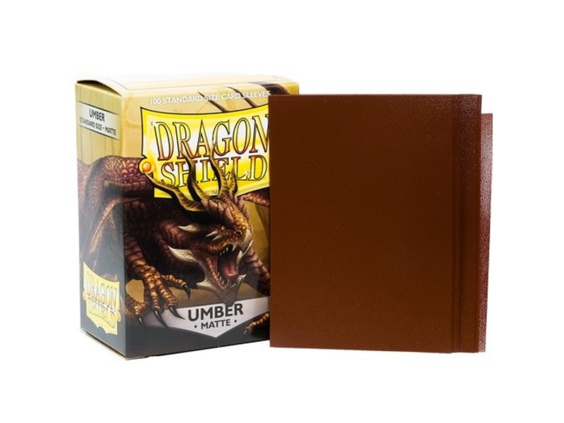 Dragon Shield Sleeves Matte Umber(100)