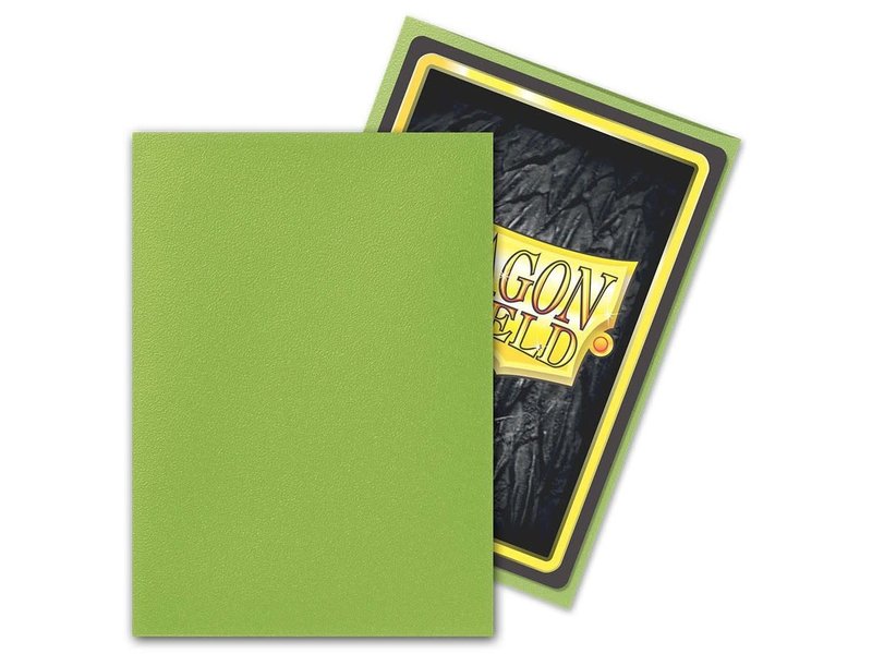 Dragon Shield Sleeves Matte Lime(100)