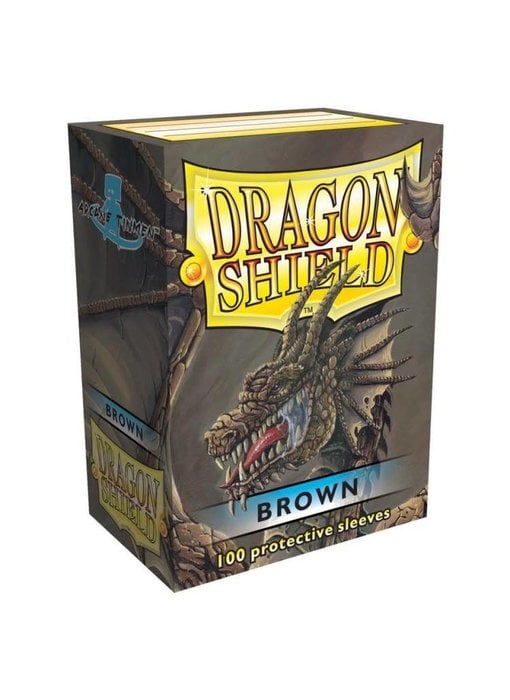 Dragon Shield Sleeves Brown(100)