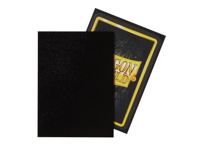 Dragon Shield Sleeves Matte Black(100) (Non Glare)